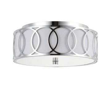Aria Metal LED Flush Mount - JONATHAN Y